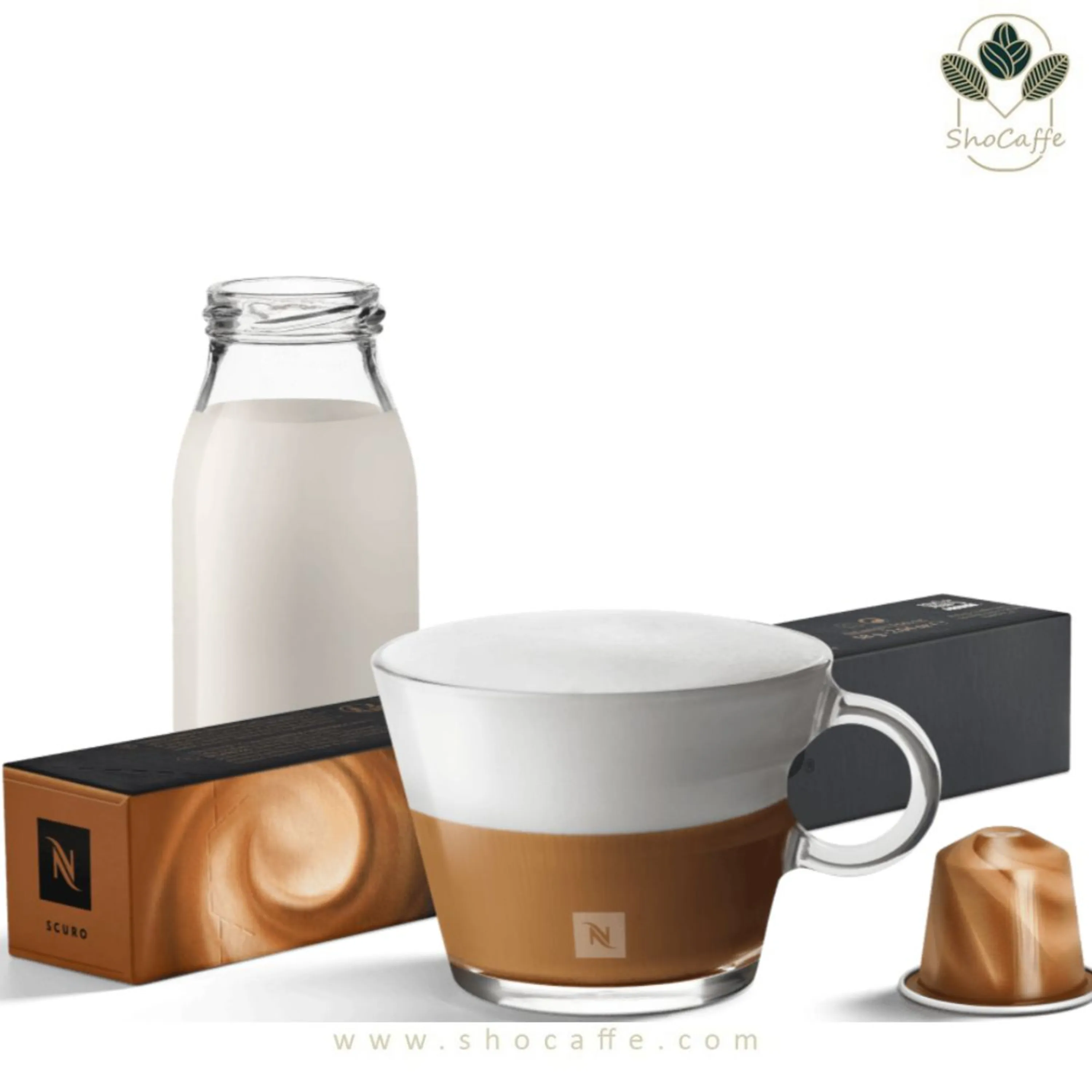 کپسول قهوه نسپرسو مدل باریستا اسکارو Barista Scuro